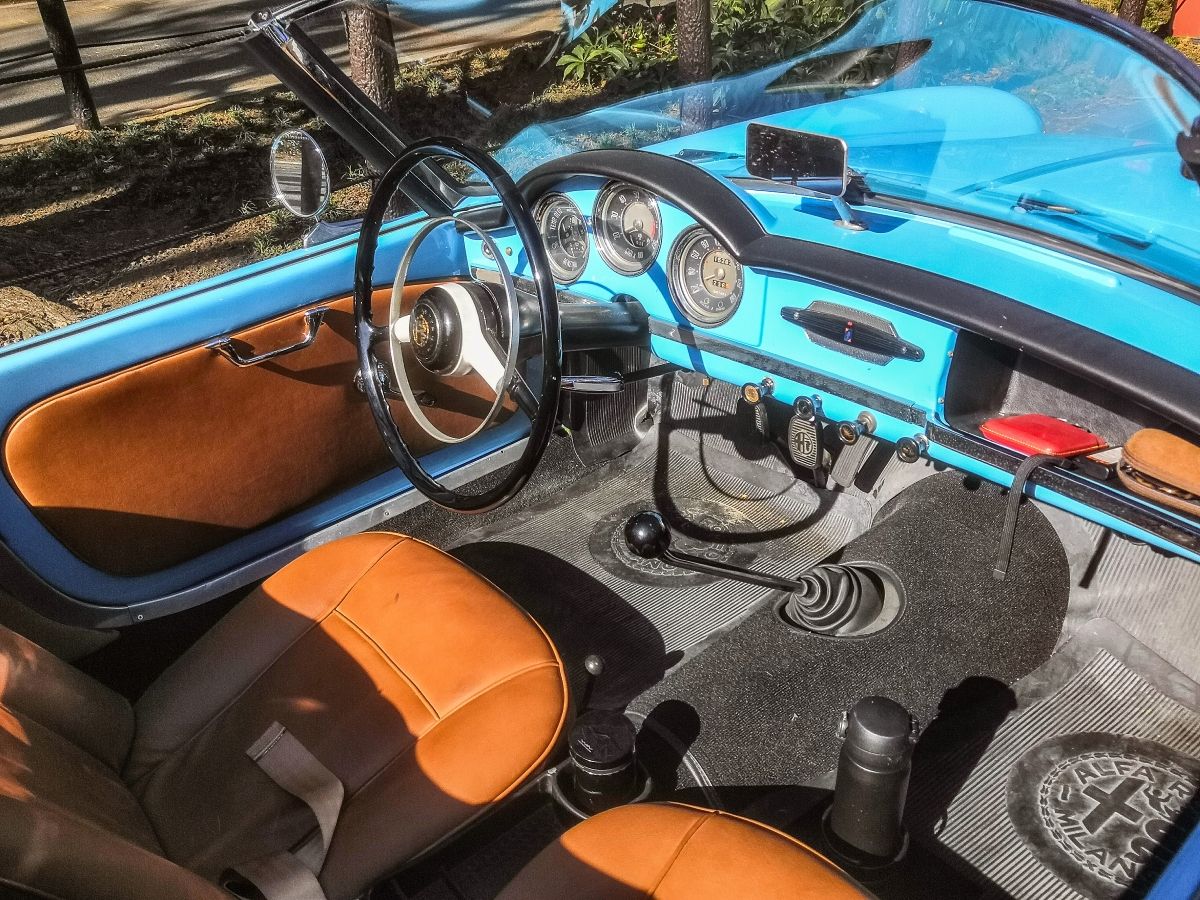 Curbside Find: 1956 Alfa Romeo Giulietta Spider: Blue Sky Thinking 6 IMG 20240218 100229 edited