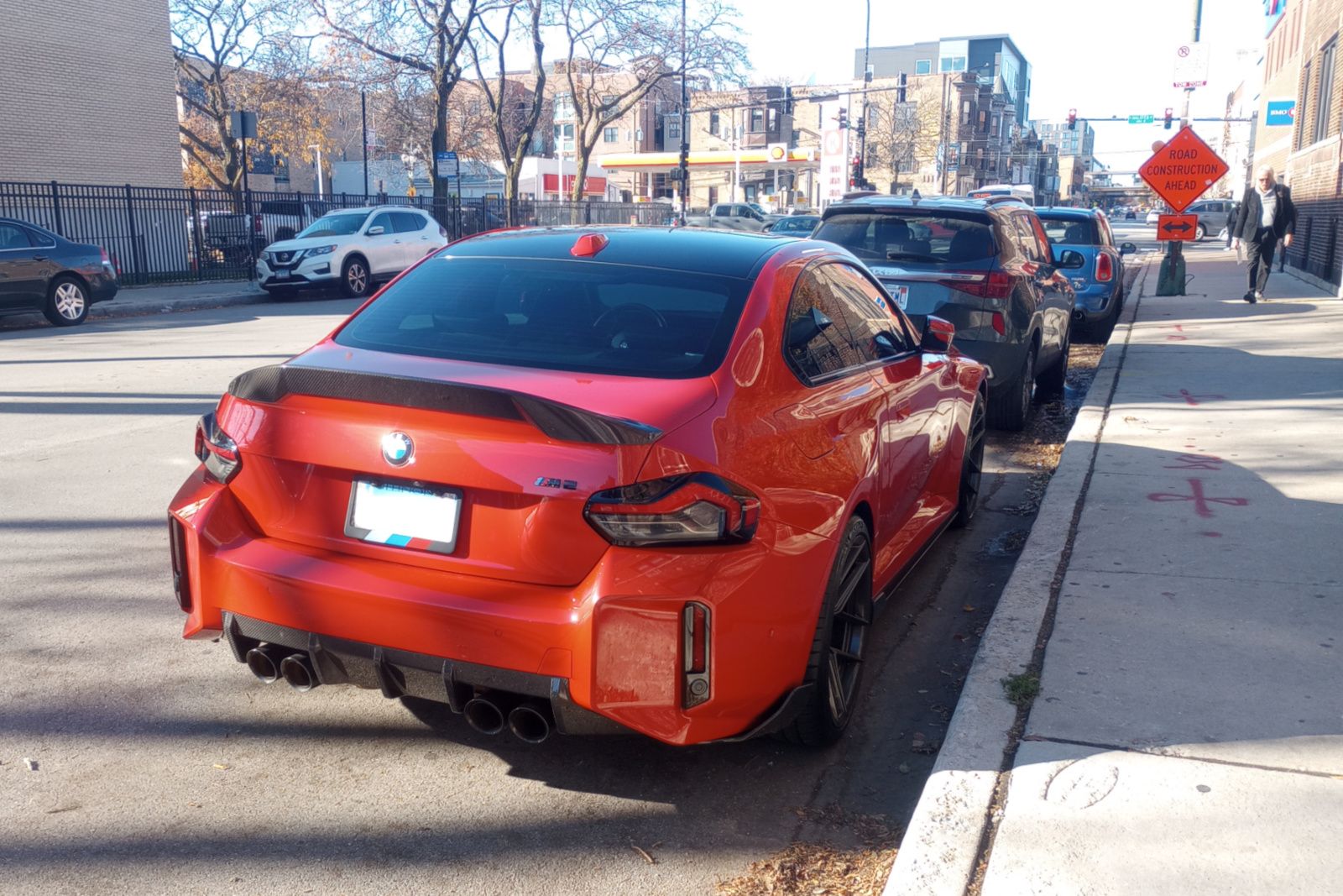 Curbside Musings: 2024 BMW M2 – Lego Car 4 2024 BMW M2. Lakeview, Chicago, Illinois. Sunday, November 23, 2025.