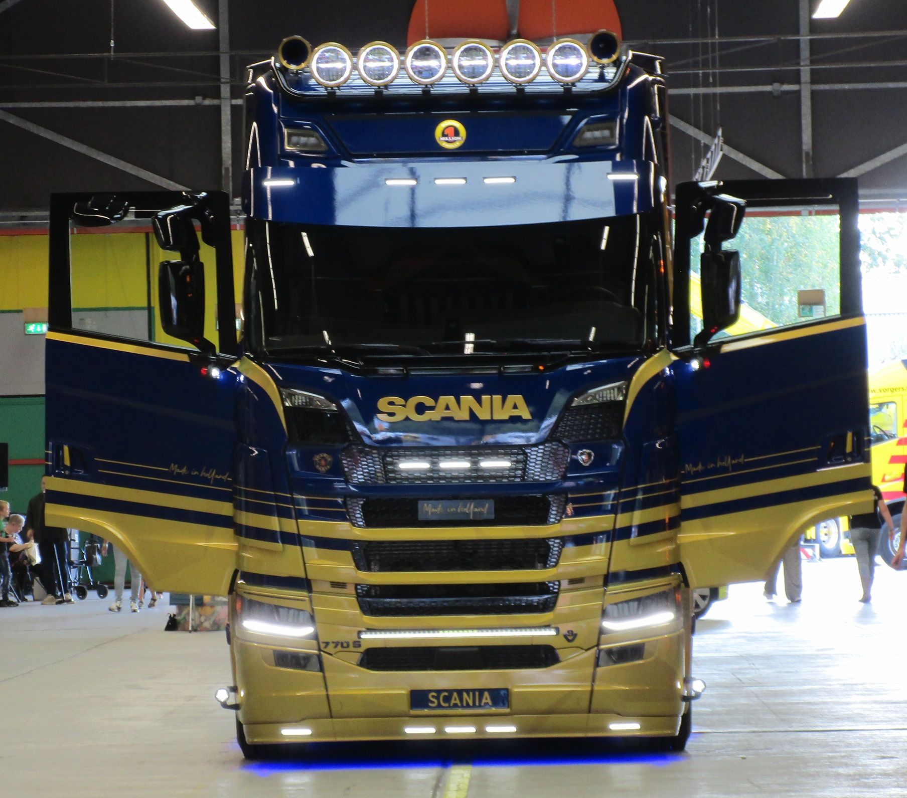 2025 Scania 770S V8 Highline 6x2 Tractor - One In a Million 11 2025 Scania 770S V8 Highline 6x2 tractor - the one millionth Scania from the Zwolle plant in the Netherlands - 7