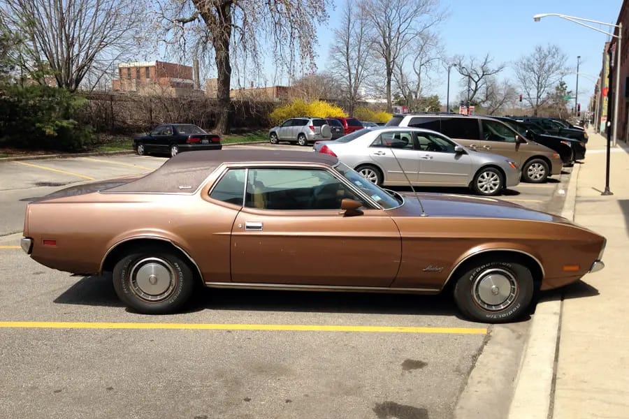 1971 Ford Mustangs: Every Color From Raven Black To Light Gold 17 Photo of 1971 Mustang in brown