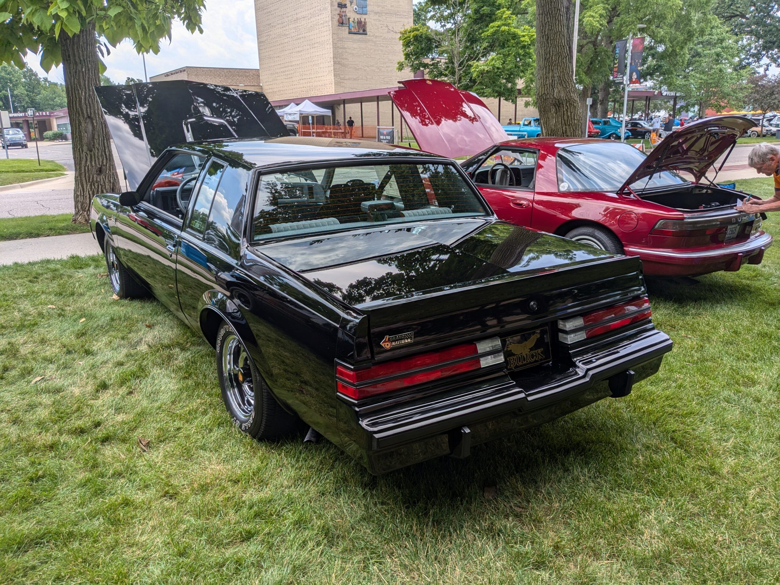 Forgotten Concept: 1985 Oldsmobile Cutlass FE3-X "Darth Vader" – A Would-Be Grand National From Lansing 6 Picture of black Buick Grand National on the campus of Sloan Museum in Flint, Michigan