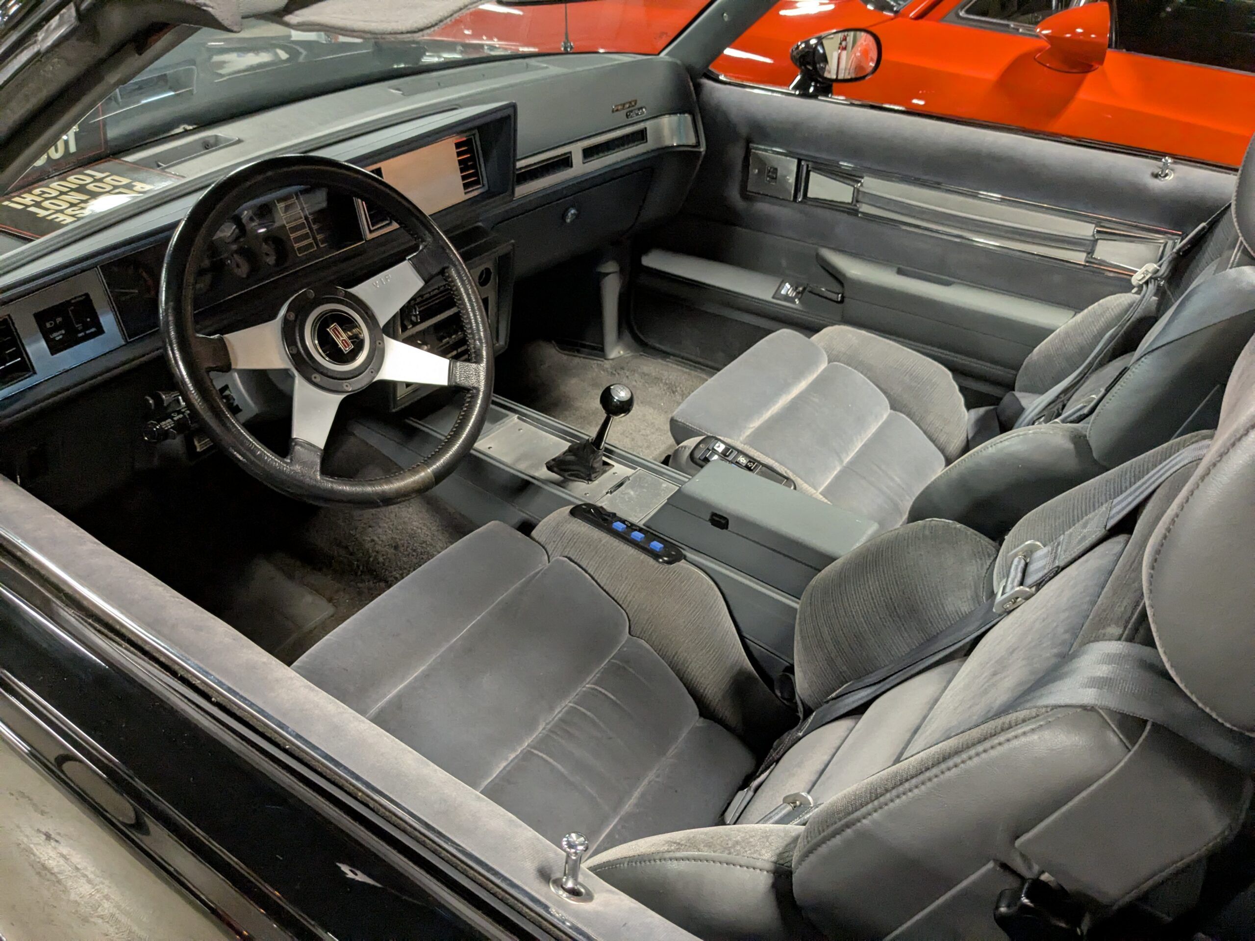Forgotten Concept: 1985 Oldsmobile Cutlass FE3-X "Darth Vader" – A Would-Be Grand National From Lansing 8 Photo of interior of 1985 Oldsmobile Cutlass FE3-X Prototype "Darth Vader"