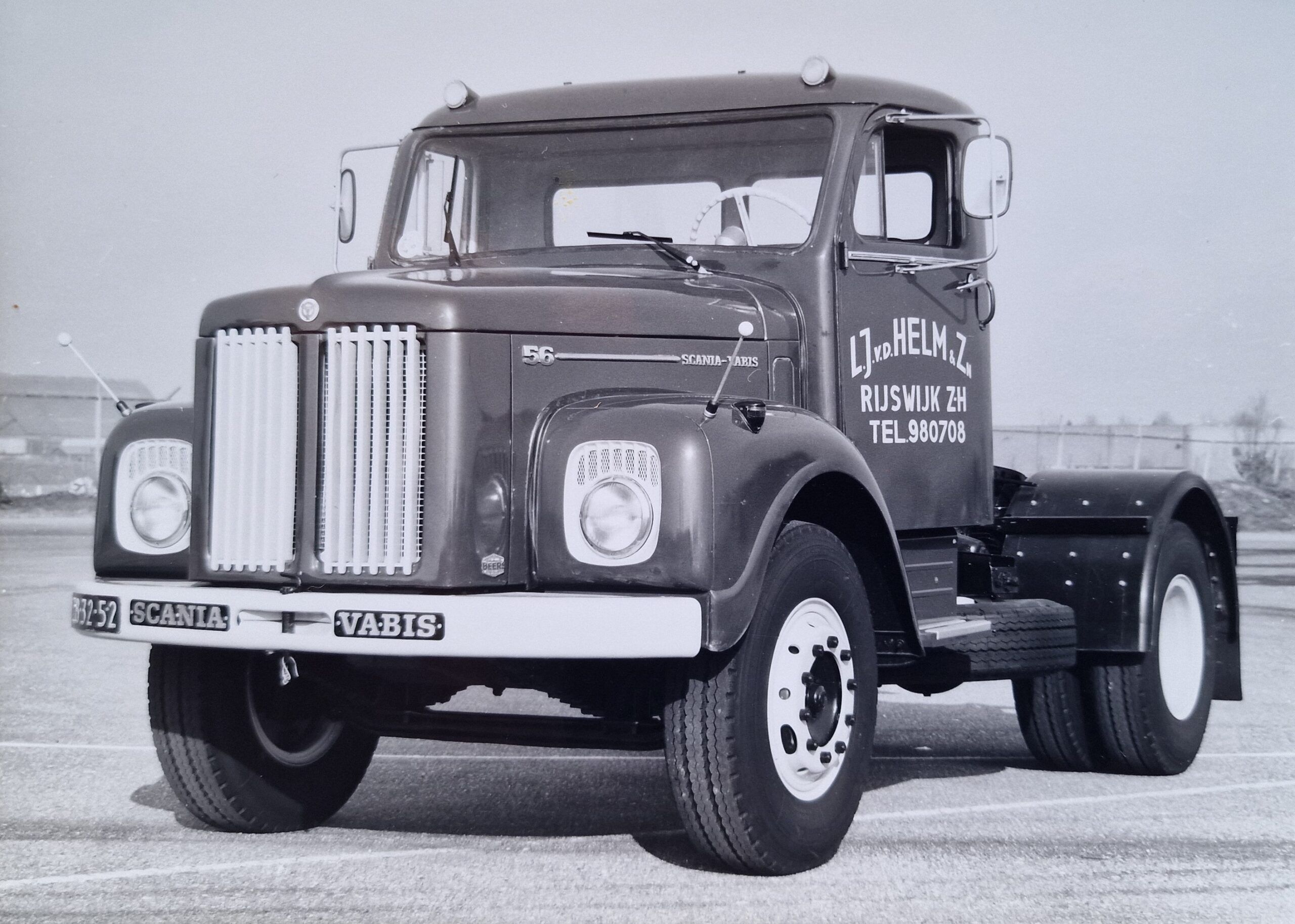2025 Scania 770S V8 Highline 6x2 Tractor - One In a Million 2 1964 Scania-Vabis L56 4x2 tractor - the first Scania from the Zwolle plant in the Netherlands