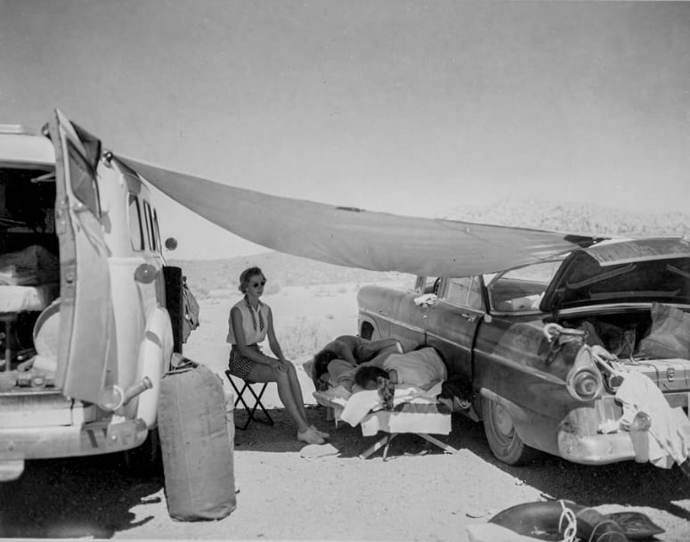 Camping Scenes From The Past In Vintage Photos - 1950s to 1970s 4 Untitled 1