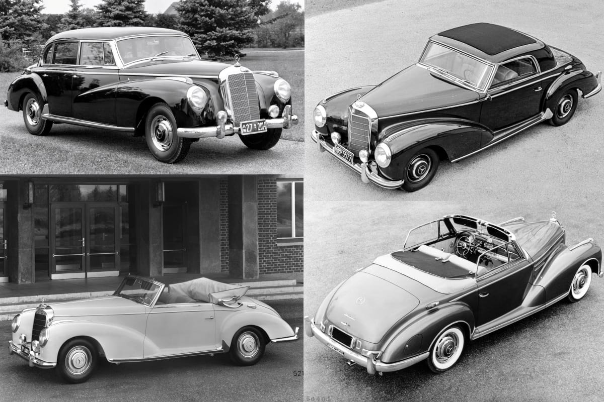 Curbside Classic: 1955 Mercedes-Benz 300 S (W188) Coupé – One And Only 5 W186 und W188