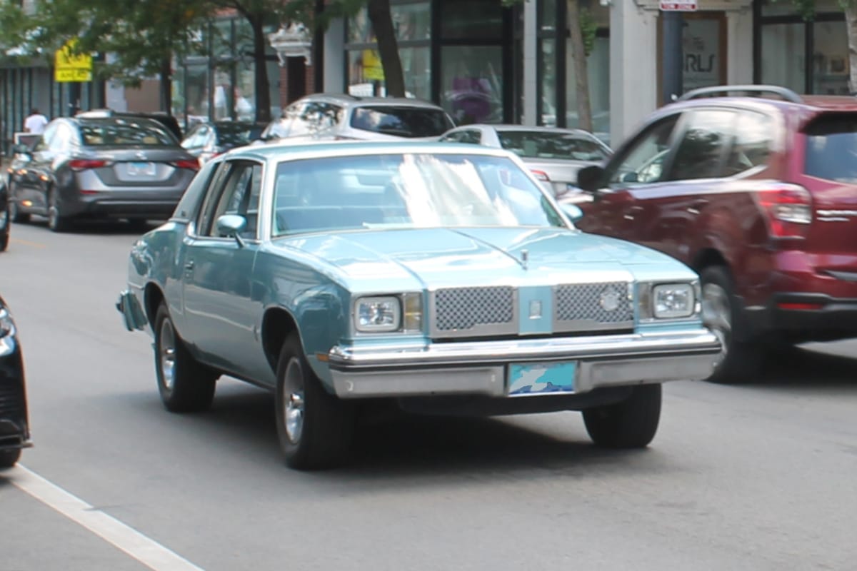 1978 Oldsmobile Cutlass Supreme. Rogers Park, Chicago, Illinois. Saturday, August 23, 2025.