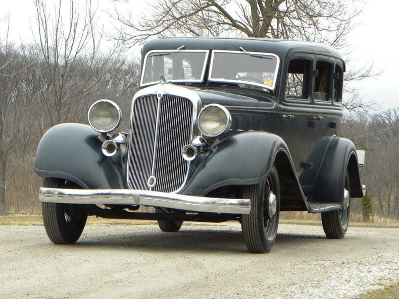 A 1935 Chrysler Airflow Traveling to Two Nations and Across The Continent 4 1933 chrysler