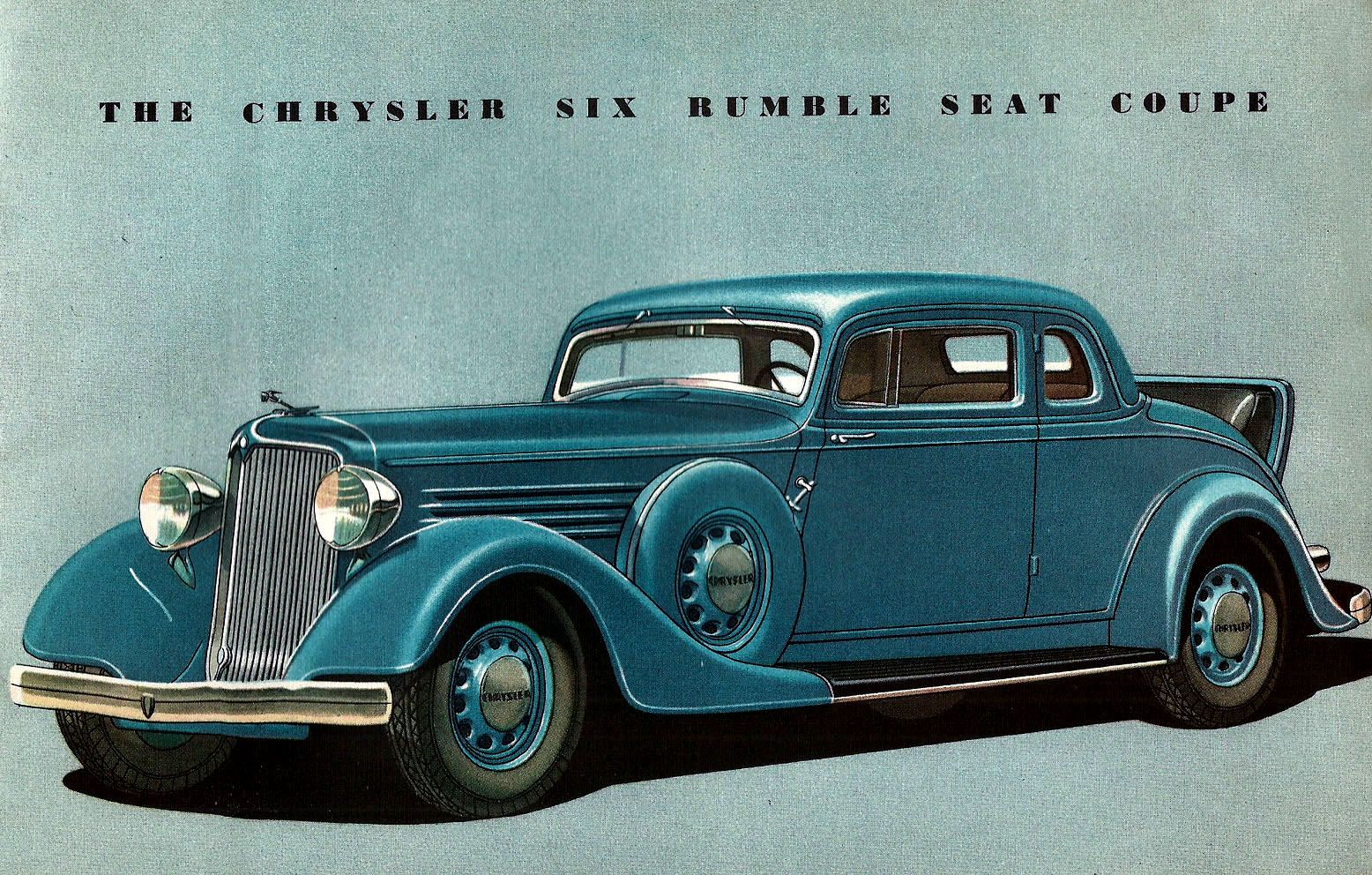 A 1935 Chrysler Airflow Traveling to Two Nations and Across The Continent 5 1934 chrysler 6