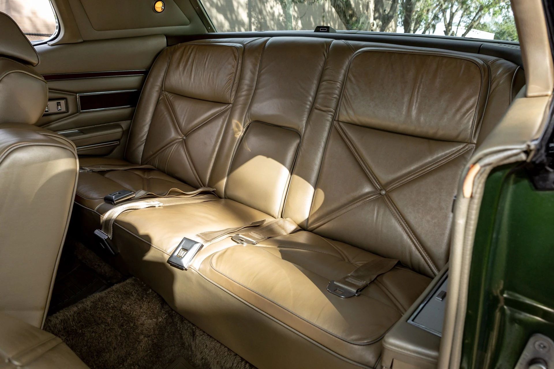 Back seat of a 1971 Mark III