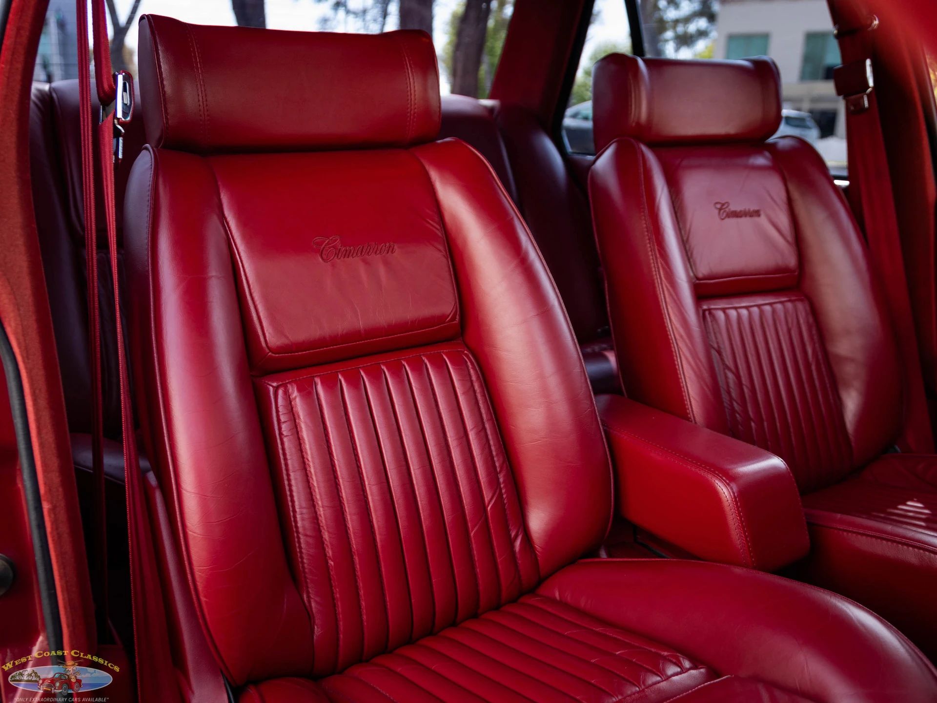 1988 Cadillac Cimarron: The Nicest Surviving Example Of Cadillac's Most Embarrassing Car 18 Red leather bucket seats