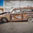 Let’s follow up on last week’s post showing my photo finds at Desert Valley Auto Parts in Arizona. Wandering through the lot, you’ll find station wagons scattered all over the [&hellip;]