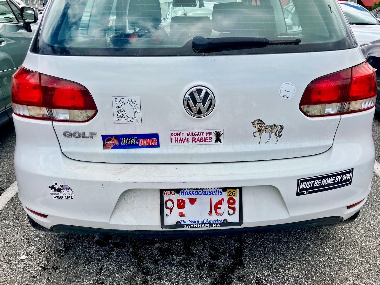 Car Warning Stickers: Embarrassment, Safety, or What 18 IMG 4529