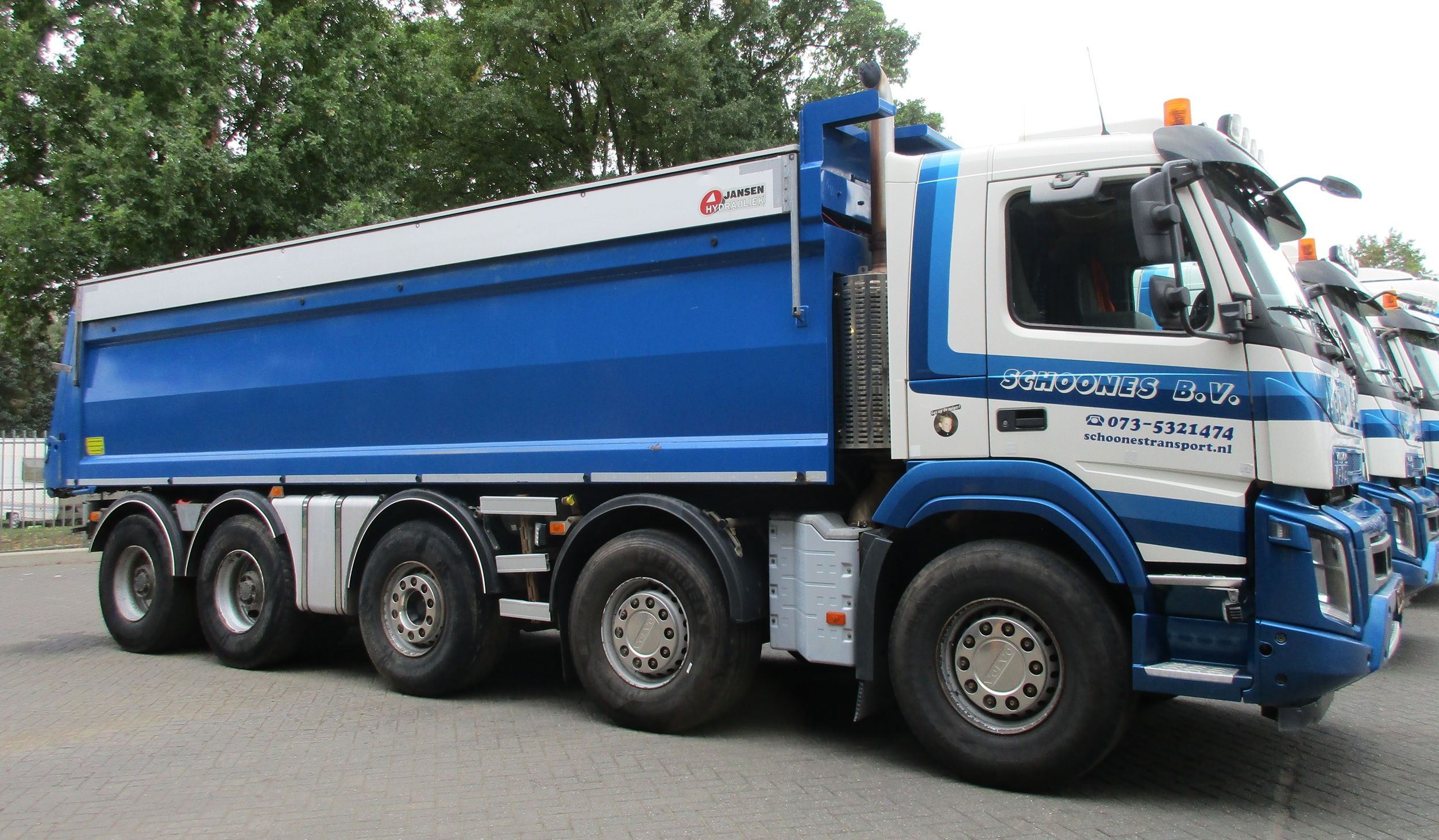 Transportbedrijf Schoones - 2019 Volvo FMX 10x4 dump truck - 2