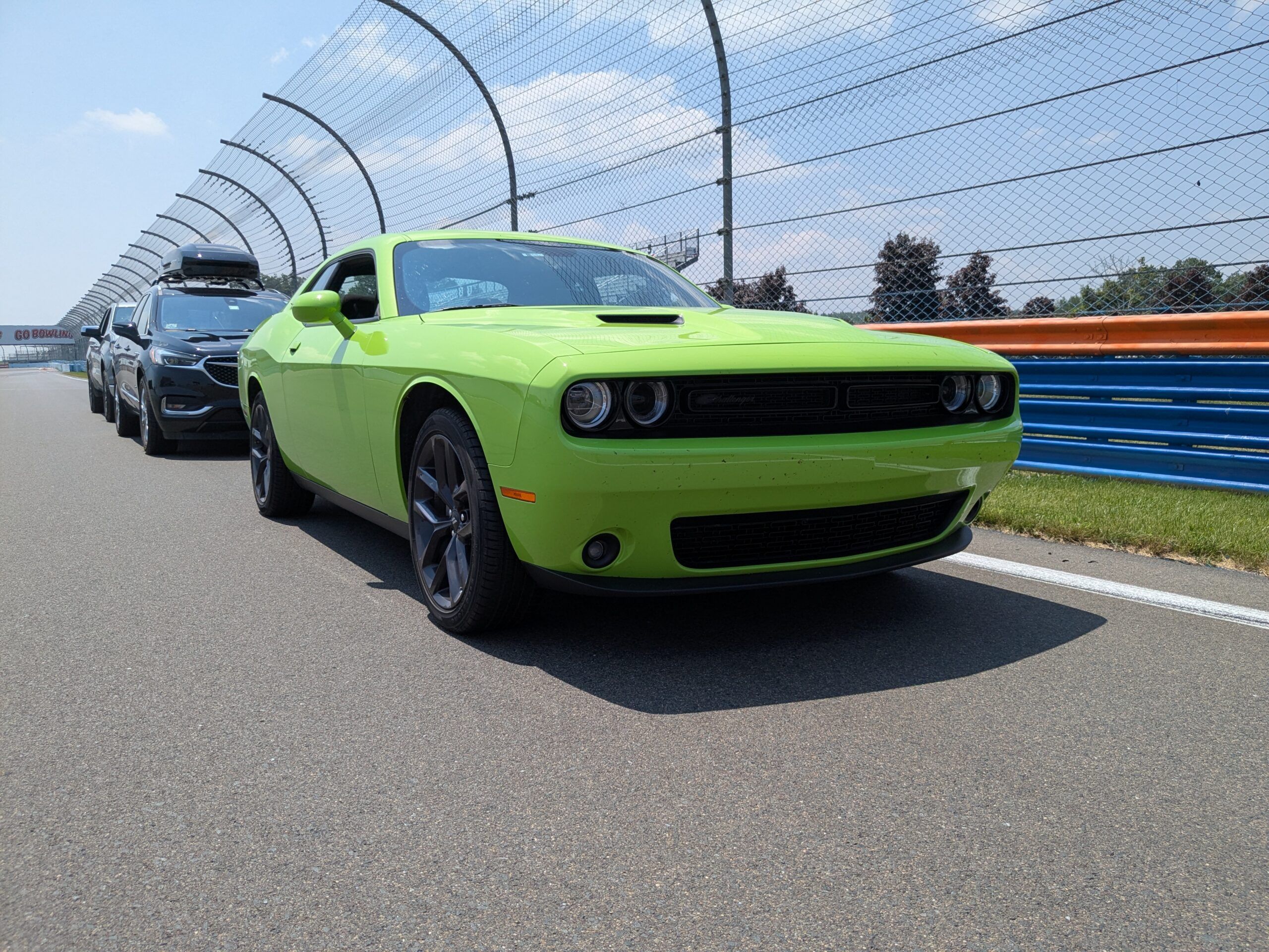 Picture of Sublime 2023 Dodge Challenger parked on the main straight at Watkins Glen International