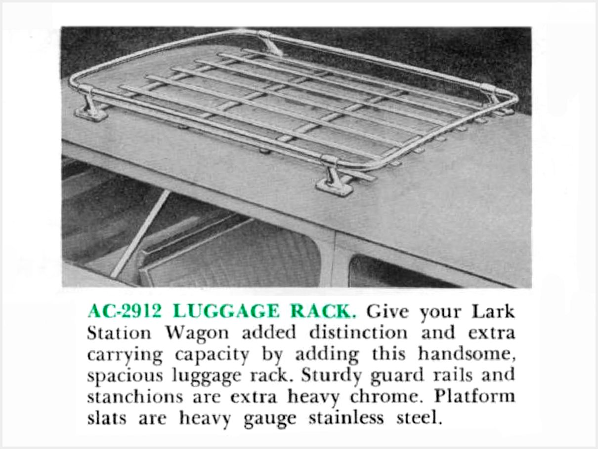 Studebaker Accessories Luggage Rack