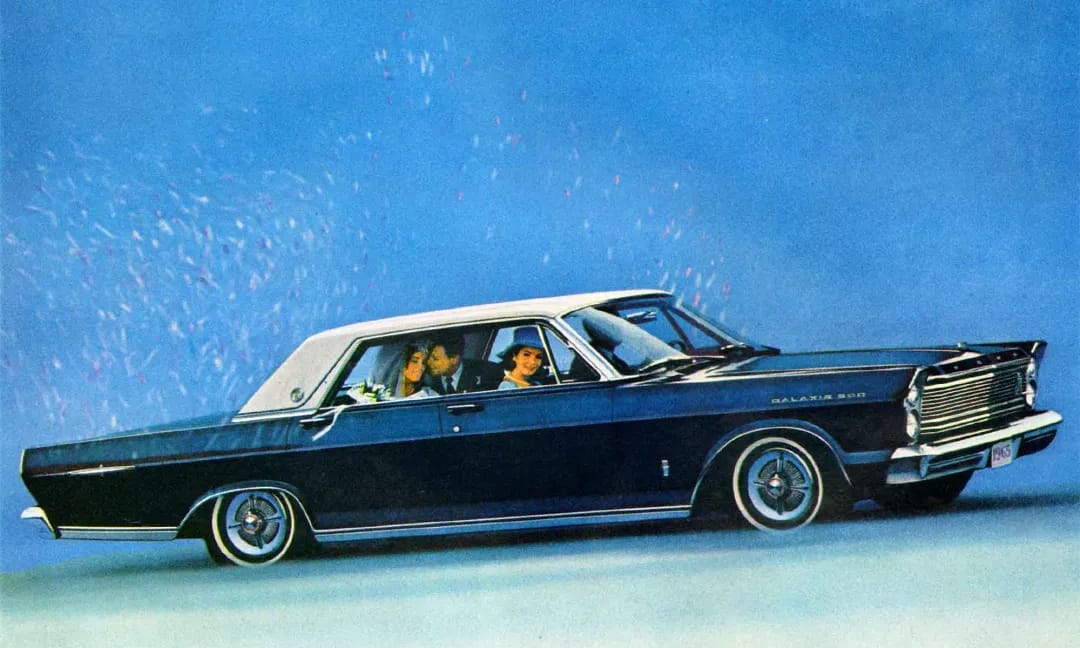 a 1965 Ford LTD 3XMA