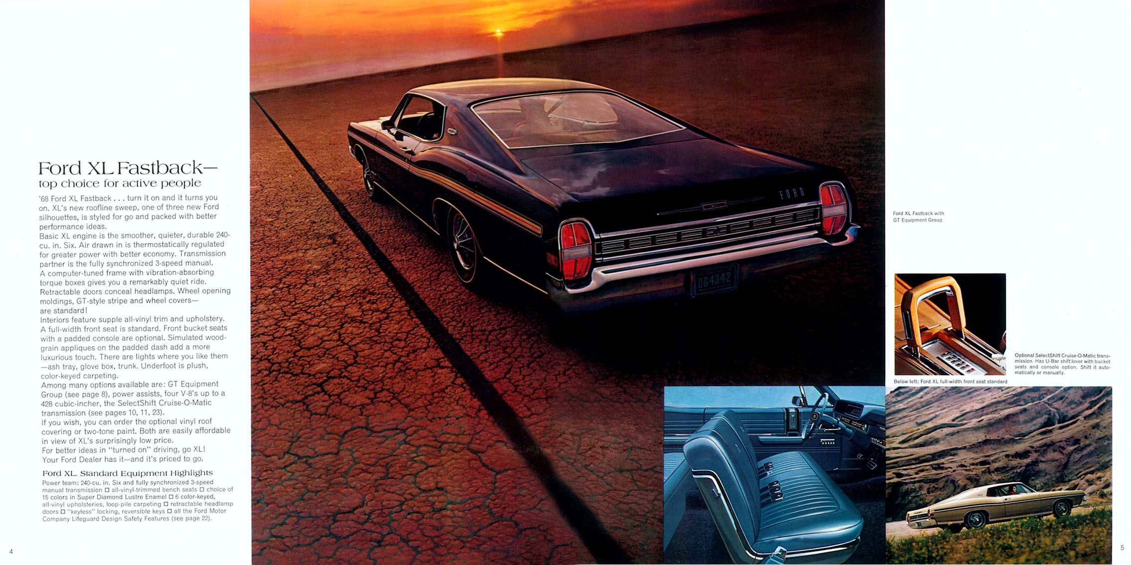 1970 Ford XL - The End Of The Road For The XL...In Taos, New Mexico 7 a 1968 Ford 04 amp 05