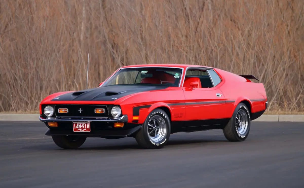 1971 Mustang Boss 351: Car & Driver And Motor Trend Wring Out The Fastest Classic Mustang 1 Red 1971 Ford Mustang Boss 351