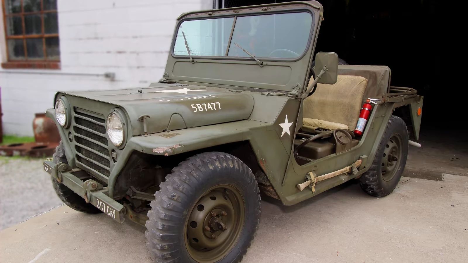 Ford M151 1/4-Ton Utility Truck: Why The Suspension Of The Military's Jeep Successor Made It Too Dangerous For Civilians 3 Left front 3q view of an olive drab M151 truck