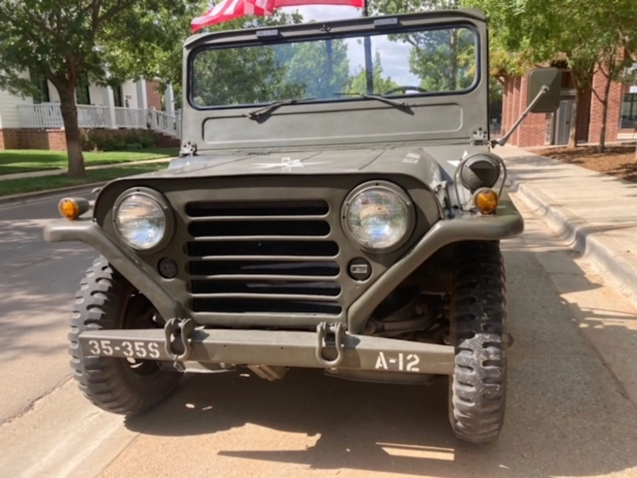 Ford M151 1/4-Ton Utility Truck: Why The Suspension Of The Military's Jeep Successor Made It Too Dangerous For Civilians 10 Front view of an olive drab M151A1