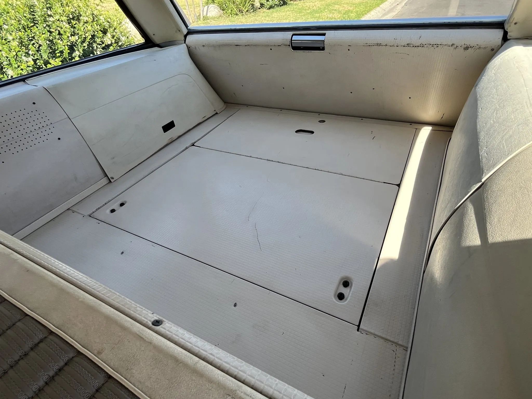 1967 Ford Fairlane Squire 3-Speed: Rare Midsize Stick-Shift Faux Woodie Wagon, But Why Did It Sell For $20K? 6 Load area of a 1967 Fairlane wagon