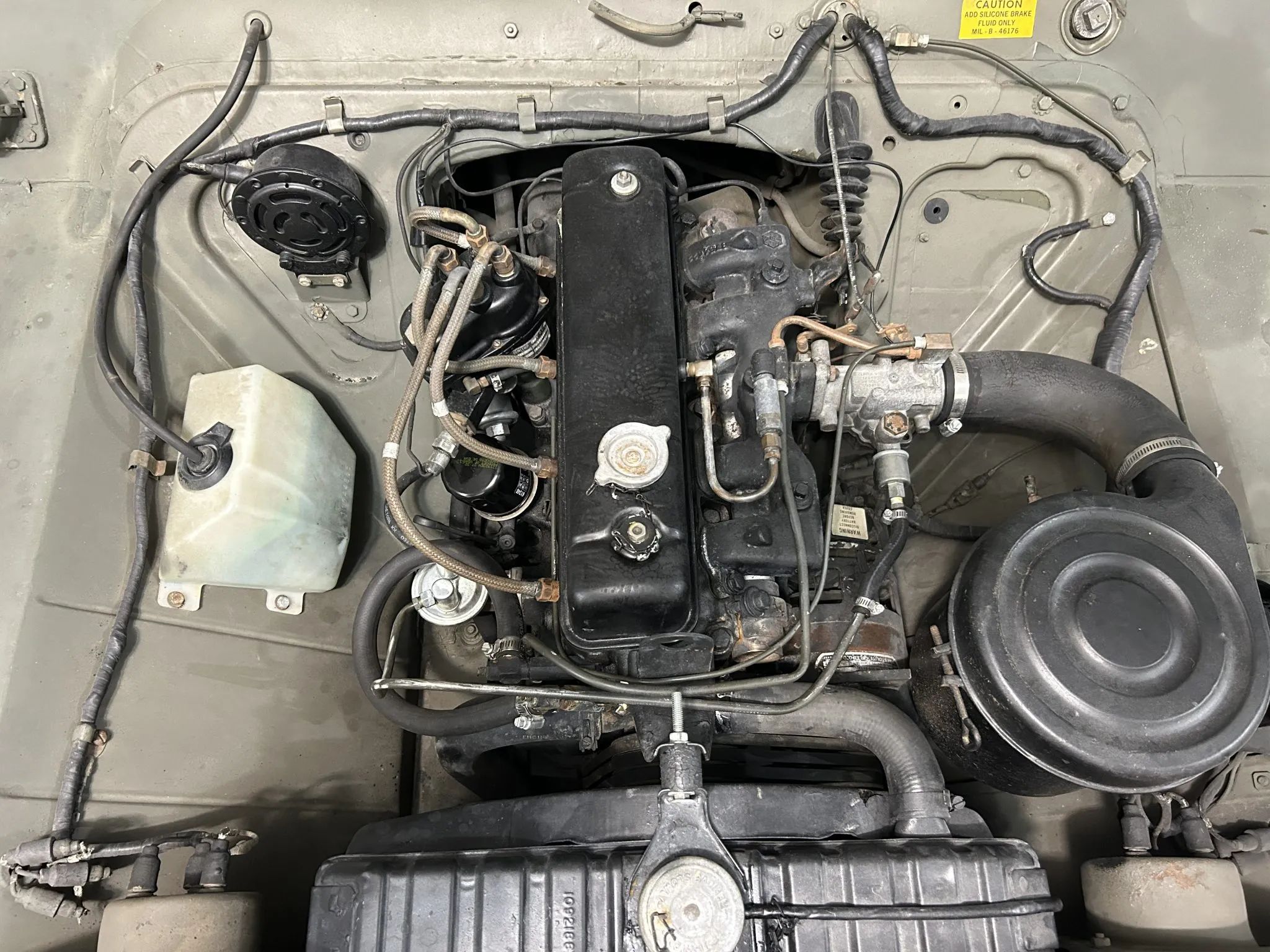 Ford M151 1/4-Ton Utility Truck: Why The Suspension Of The Military's Jeep Successor Made It Too Dangerous For Civilians 16 Engine of an M151A2