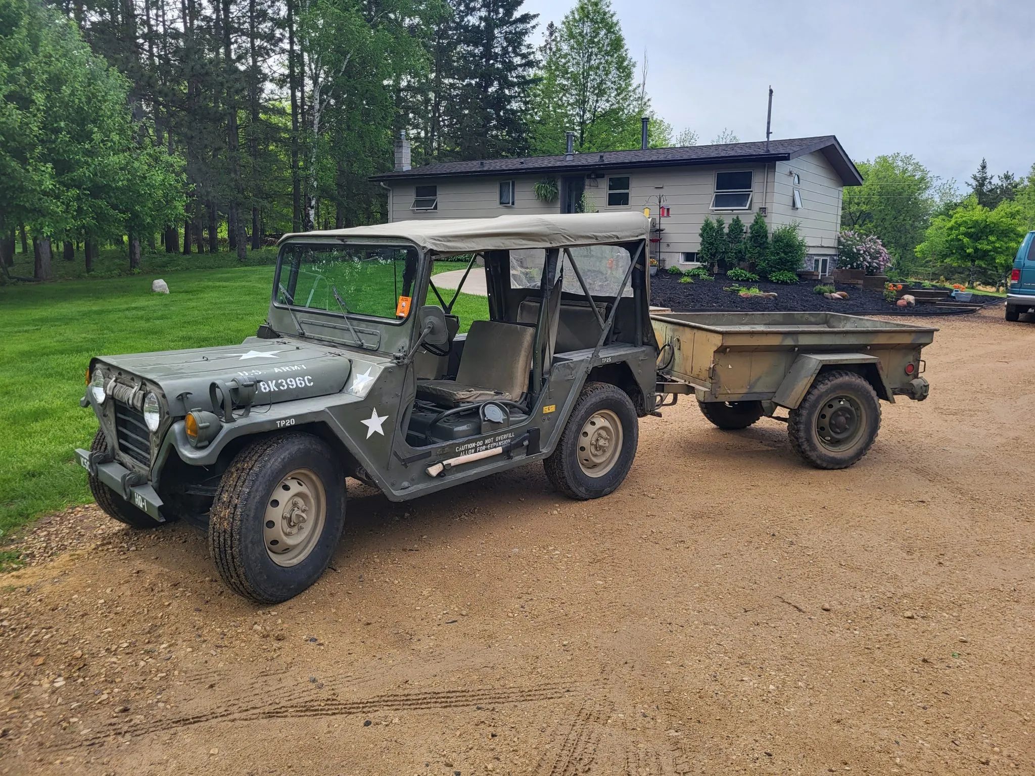 Ford M151 1/4-Ton Utility Truck: Why The Suspension Of The Military's Jeep Successor Made It Too Dangerous For Civilians 17 M151A2 towing a small trailer