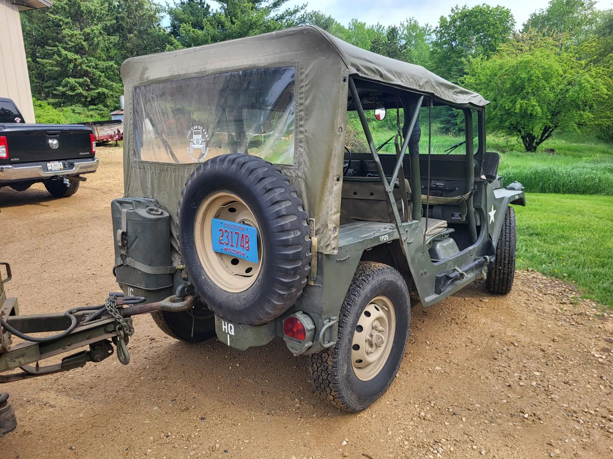 Ford M151 1/4-Ton Utility Truck: Why The Suspension Of The Military's Jeep Successor Made It Too Dangerous For Civilians 18 Right rear 3q view of an M151A2