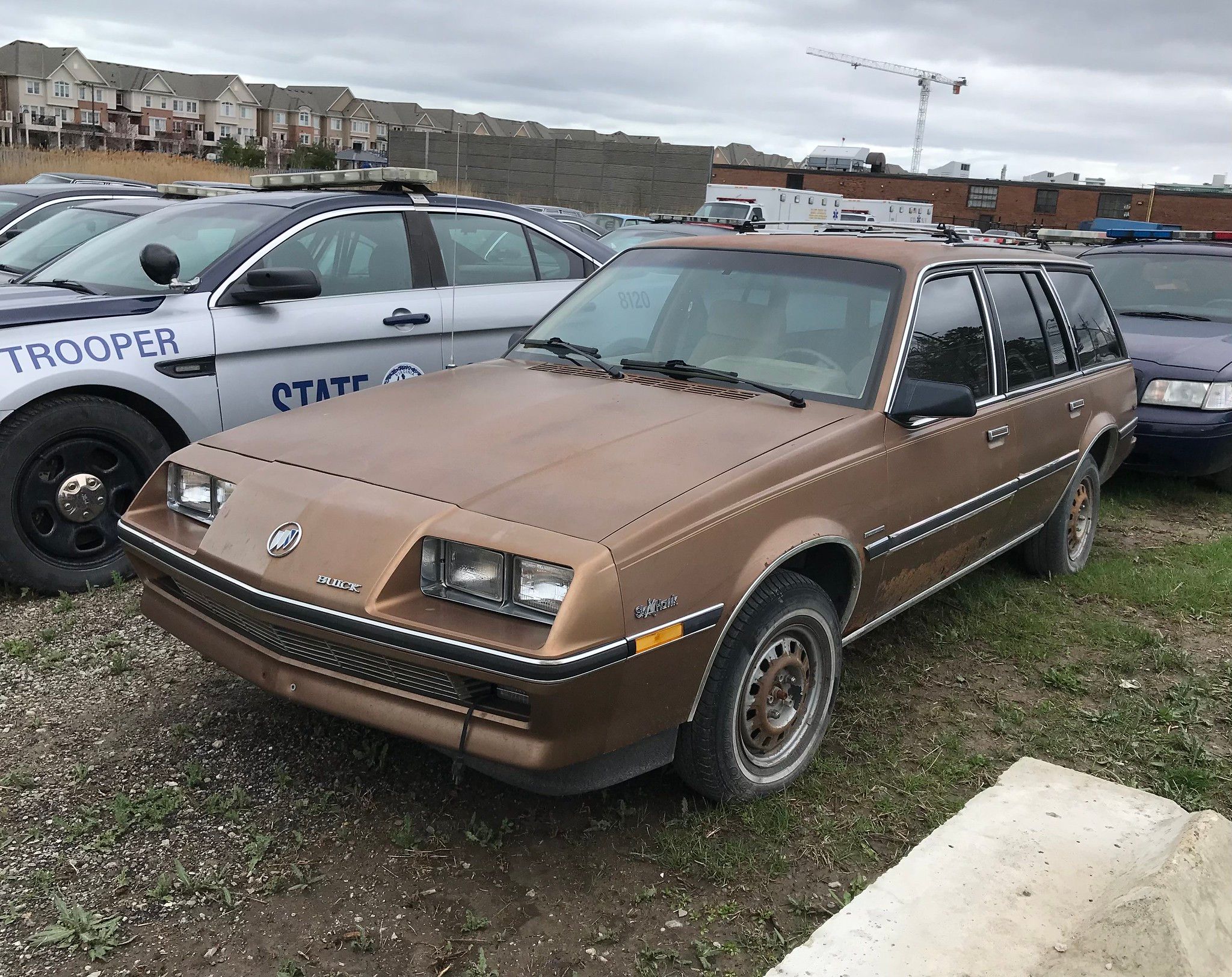 Curbside Find: 1984 Buick Skyhawk Wagon - Eighties Time-Capsule Ready For The Camera 1 Photo of a brown 1984 Buick Skyhawk station wagon
