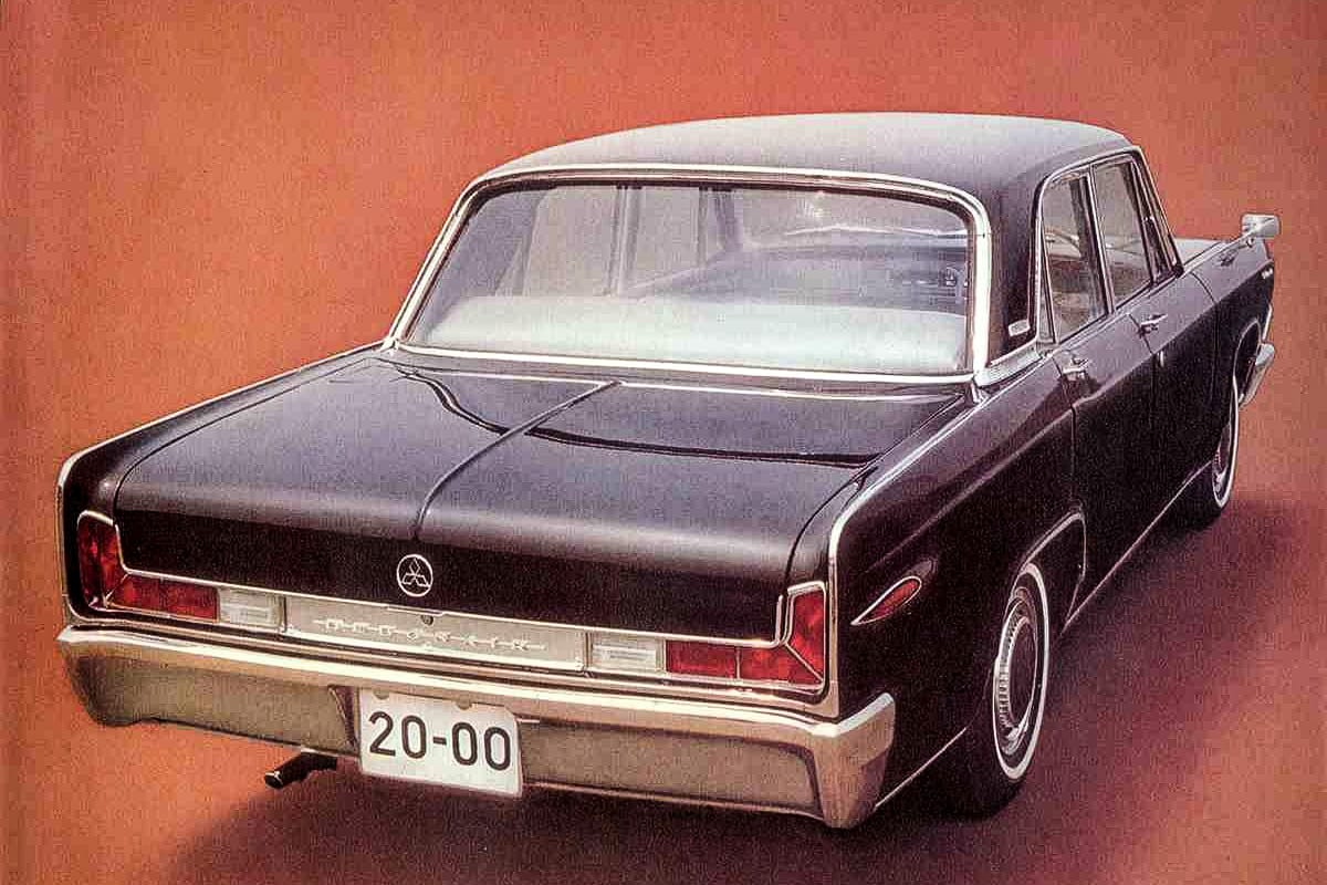 1974 Mitsubishi Debonair Deluxe Executive – Diamond Geezer 5 DebonairRear 1
