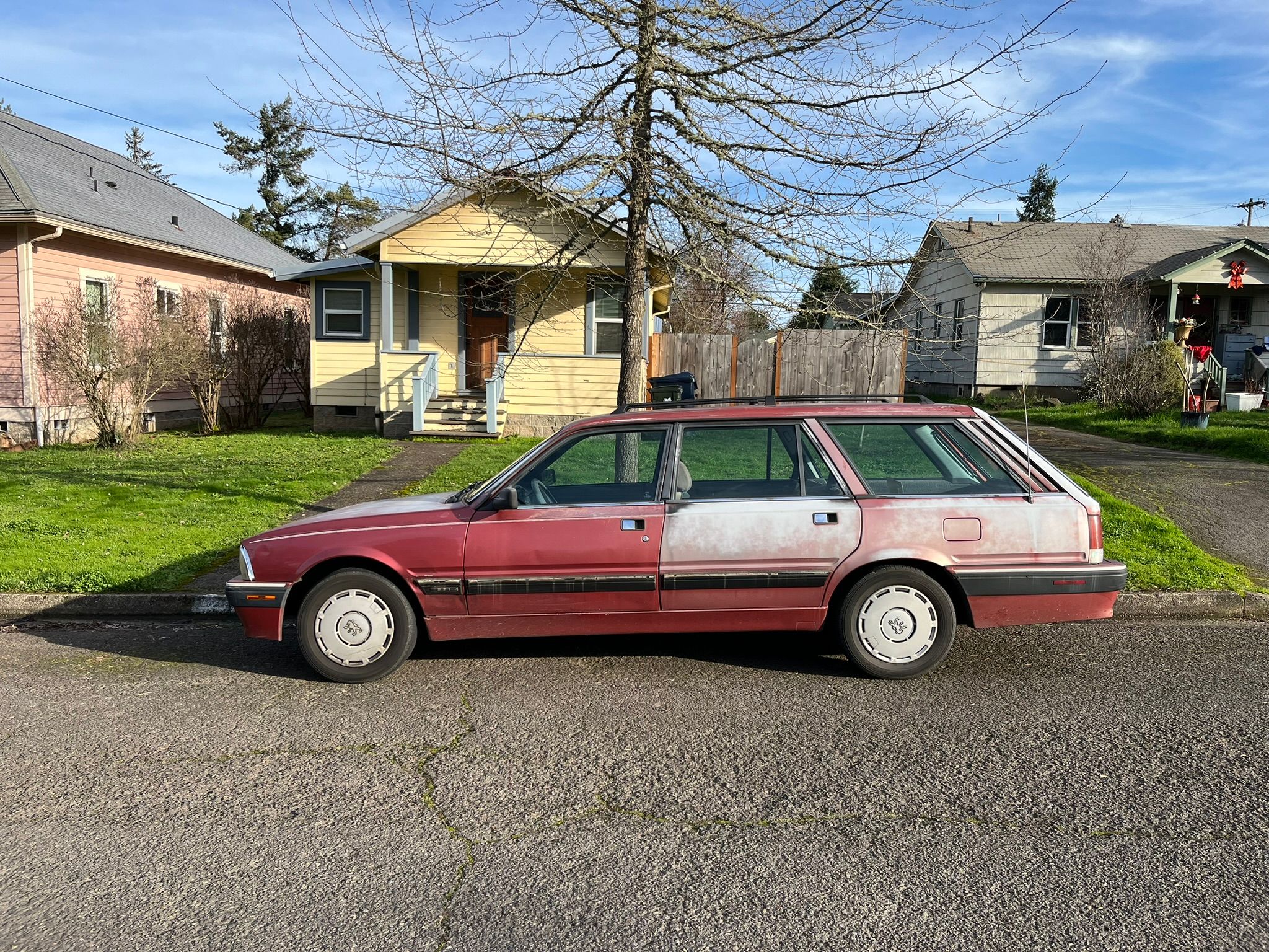 My Tenants Drive Curbside Classics: '89 Peugeot 505 Wagon, '71 BMW 2002, '99 Acura Integra, '59 Chevy, And More 7 IMG 0231