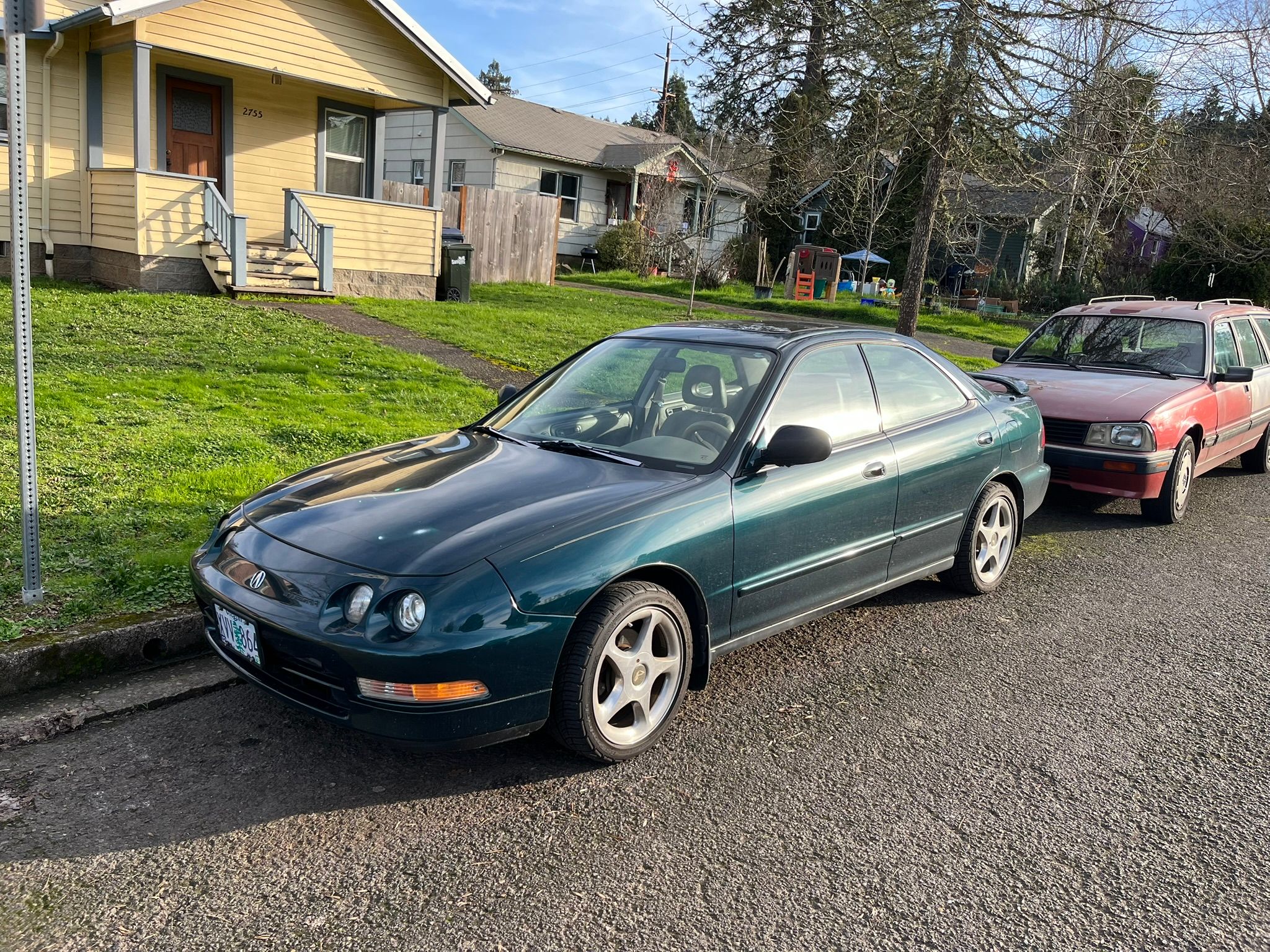 My Tenants Drive Curbside Classics: '89 Peugeot 505 Wagon, '71 BMW 2002, '99 Acura Integra, '59 Chevy, And More 8 IMG 0239