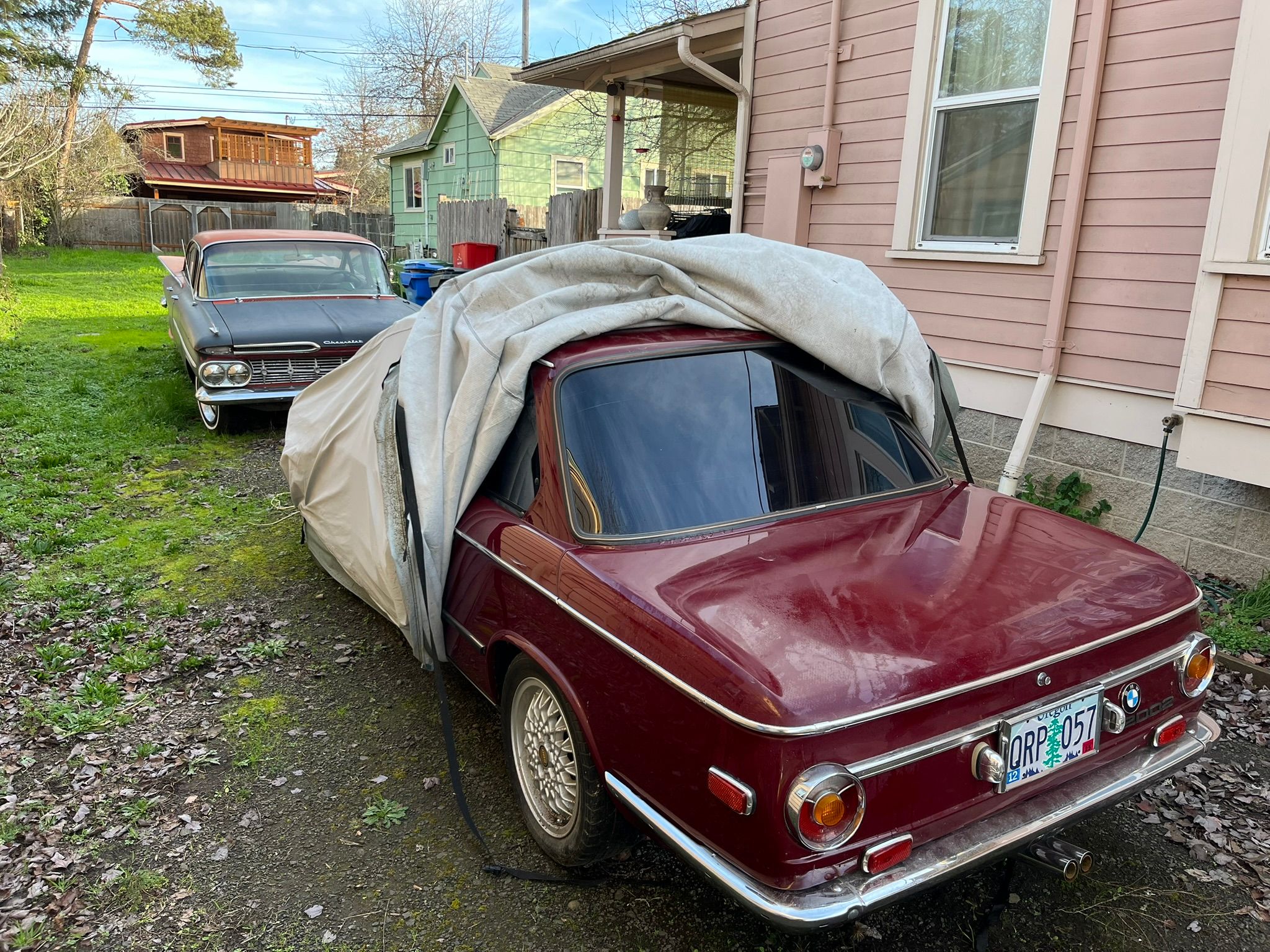 My Tenants Drive Curbside Classics: '89 Peugeot 505 Wagon, '71 BMW 2002, '99 Acura Integra, '59 Chevy, And More 11 IMG 0244