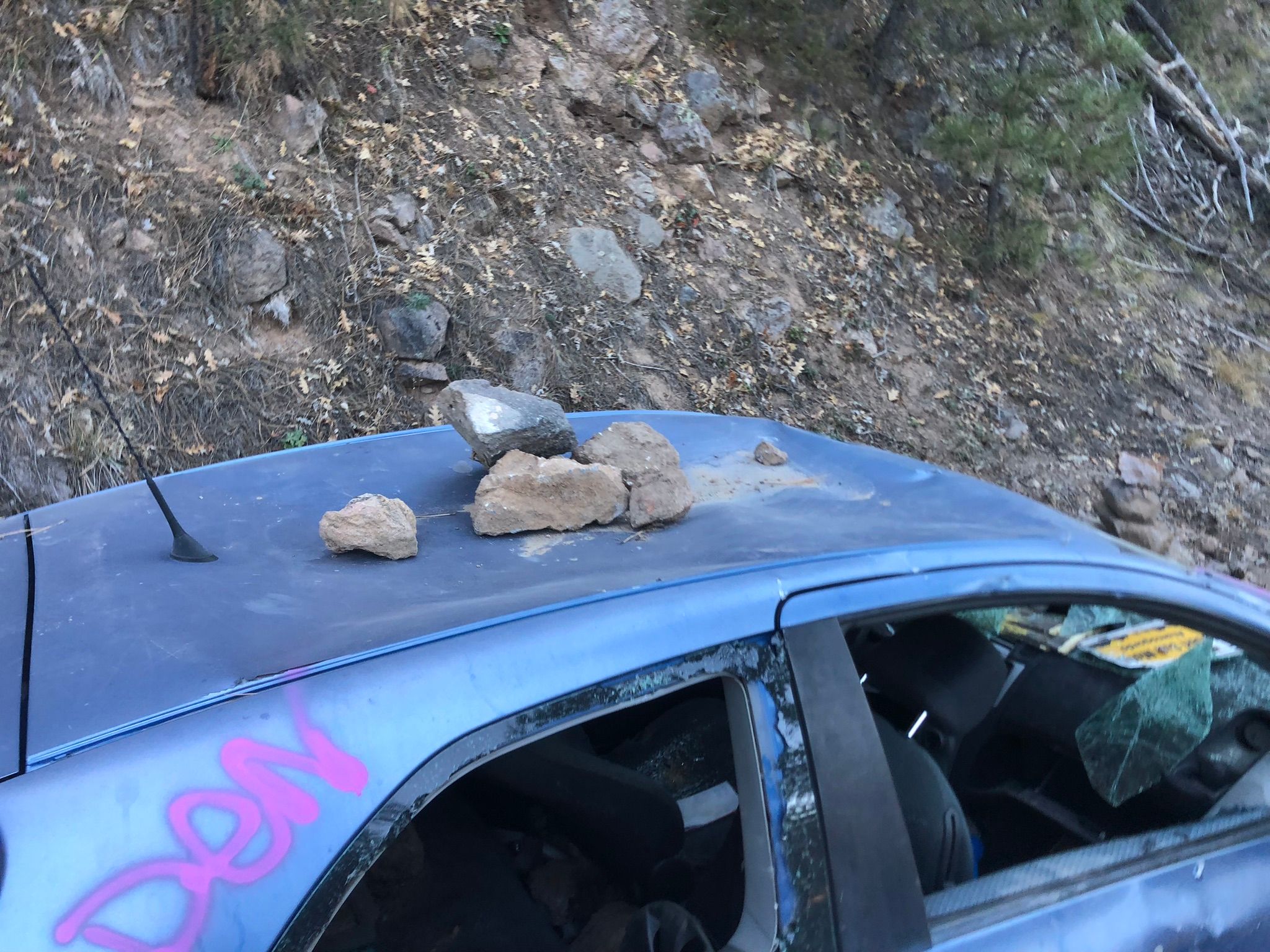 This Toyota Yaris Didn't Quite Make It To The Hot Springs 6 IMG 4480