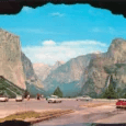 Vintage Postcards Of The 1950s & 1960s – Seeing America’s Sights By Car Portal of Grandeur, Yosemite National Park, Yosemite National Park, CA.