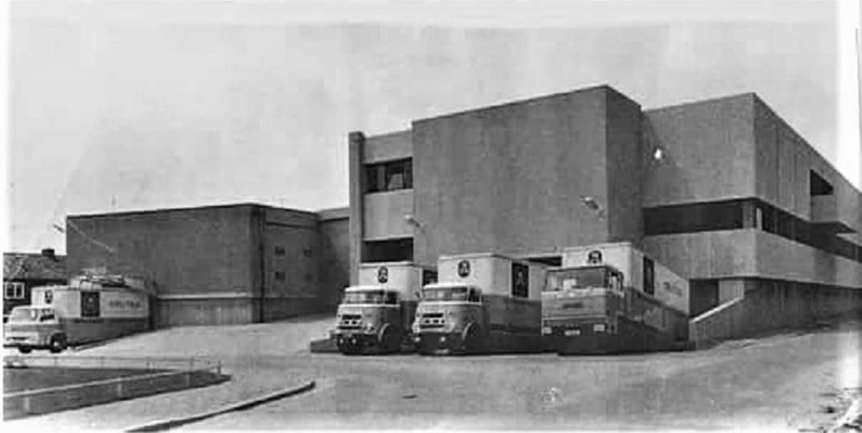 Trio Druten furniture factory and showroom in the early seventies - 1