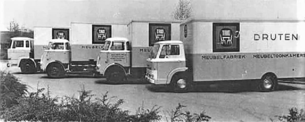 Trio Druten furniture factory and showroom in the early seventies - 3