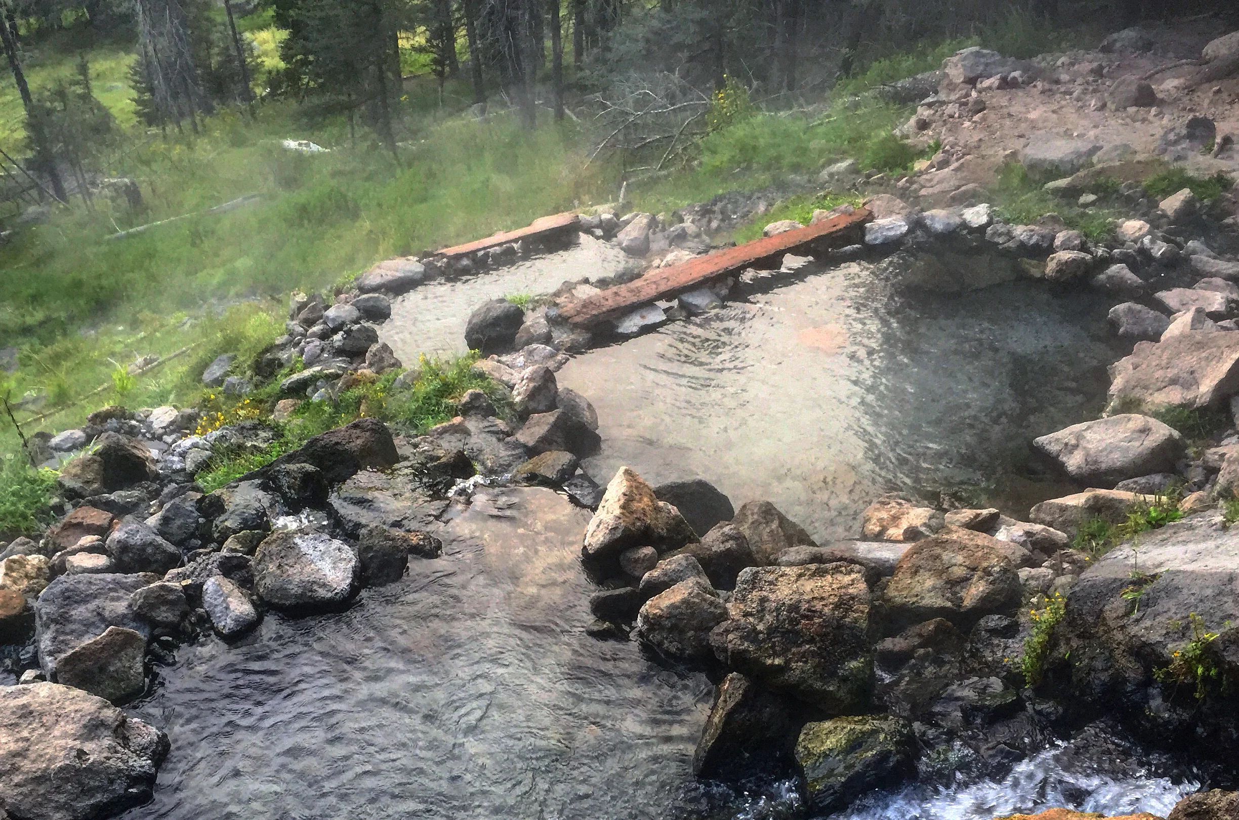 This Toyota Yaris Didn't Quite Make It To The Hot Springs 8 a sa hs