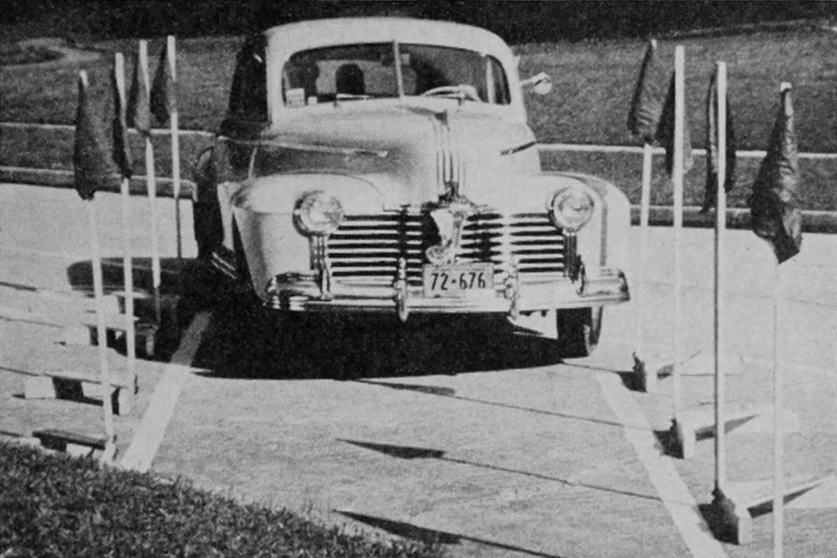 1940s Parking with Stanchions