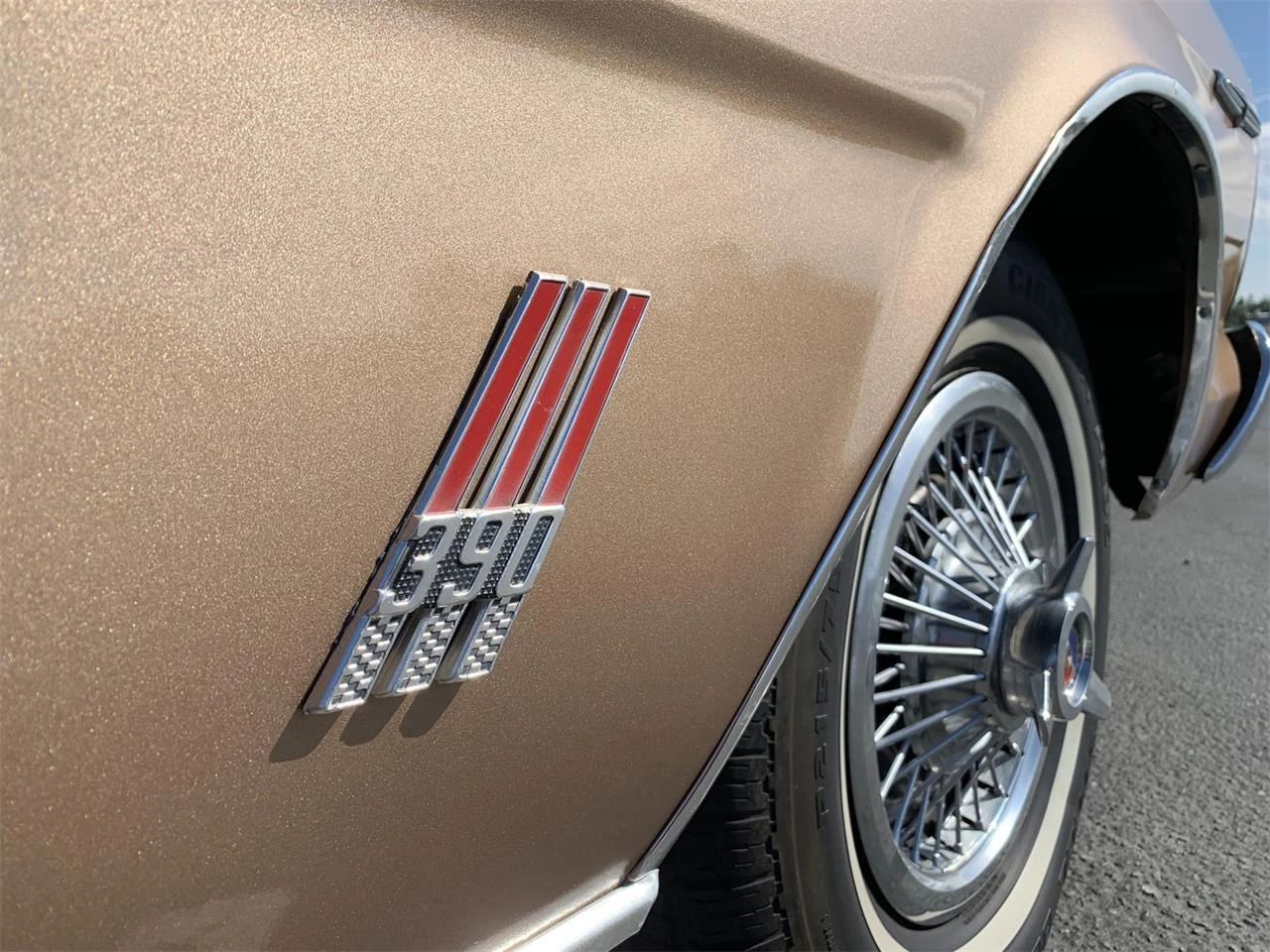 1966 Mercury Park Lane Vs. Ford LTD: Did The LTD Make Ford's Mid-Priced Mercury Obsolete? 10 390 callout on the fender of a bronze 1966 Ford