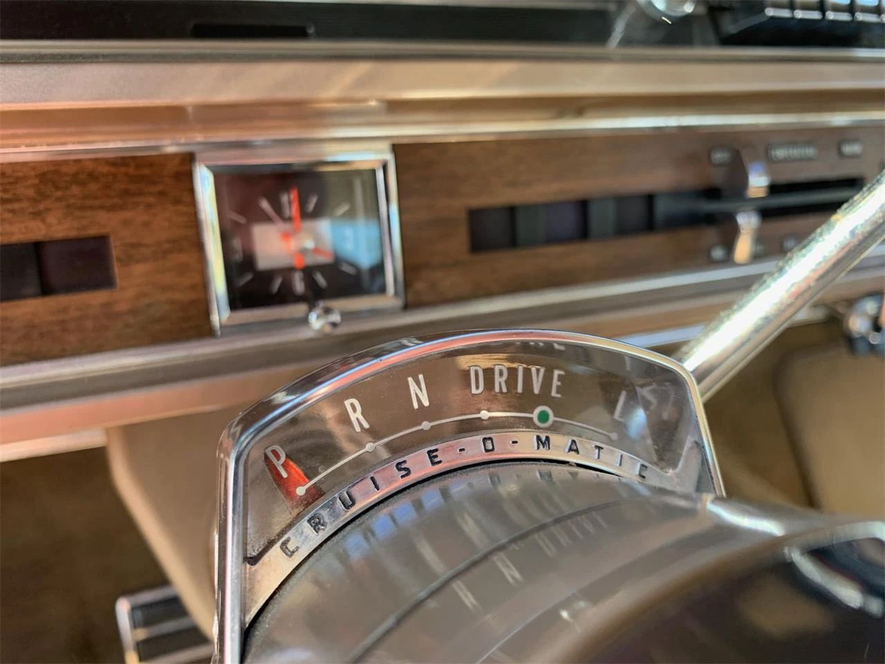 1966 Mercury Park Lane Vs. Ford LTD: Did The LTD Make Ford's Mid-Priced Mercury Obsolete? 8 Automatic shift quadrant in a 1966 Ford