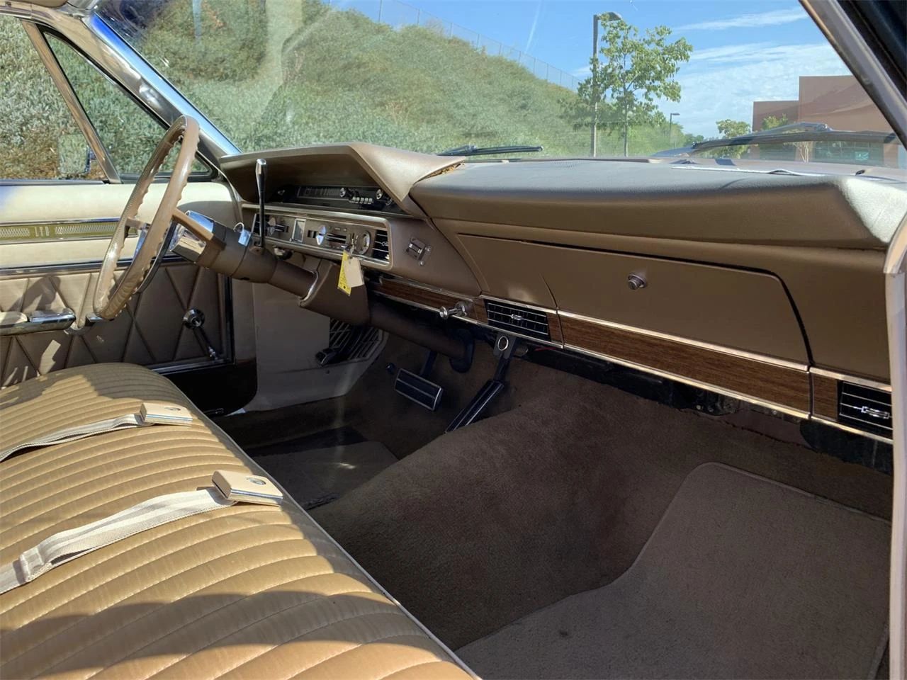 1966 Mercury Park Lane Vs. Ford LTD: Did The LTD Make Ford's Mid-Priced Mercury Obsolete? 15 Right side of the dashboard of a 1966 LTD