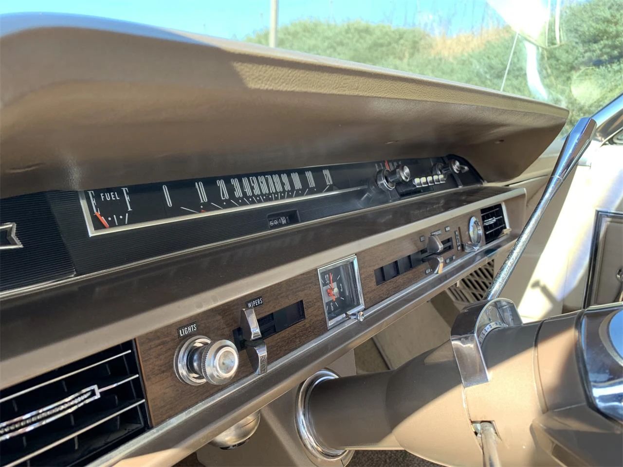 1966 Mercury Park Lane Vs. Ford LTD: Did The LTD Make Ford's Mid-Priced Mercury Obsolete? 13 Instrument panel of a 1966 Ford