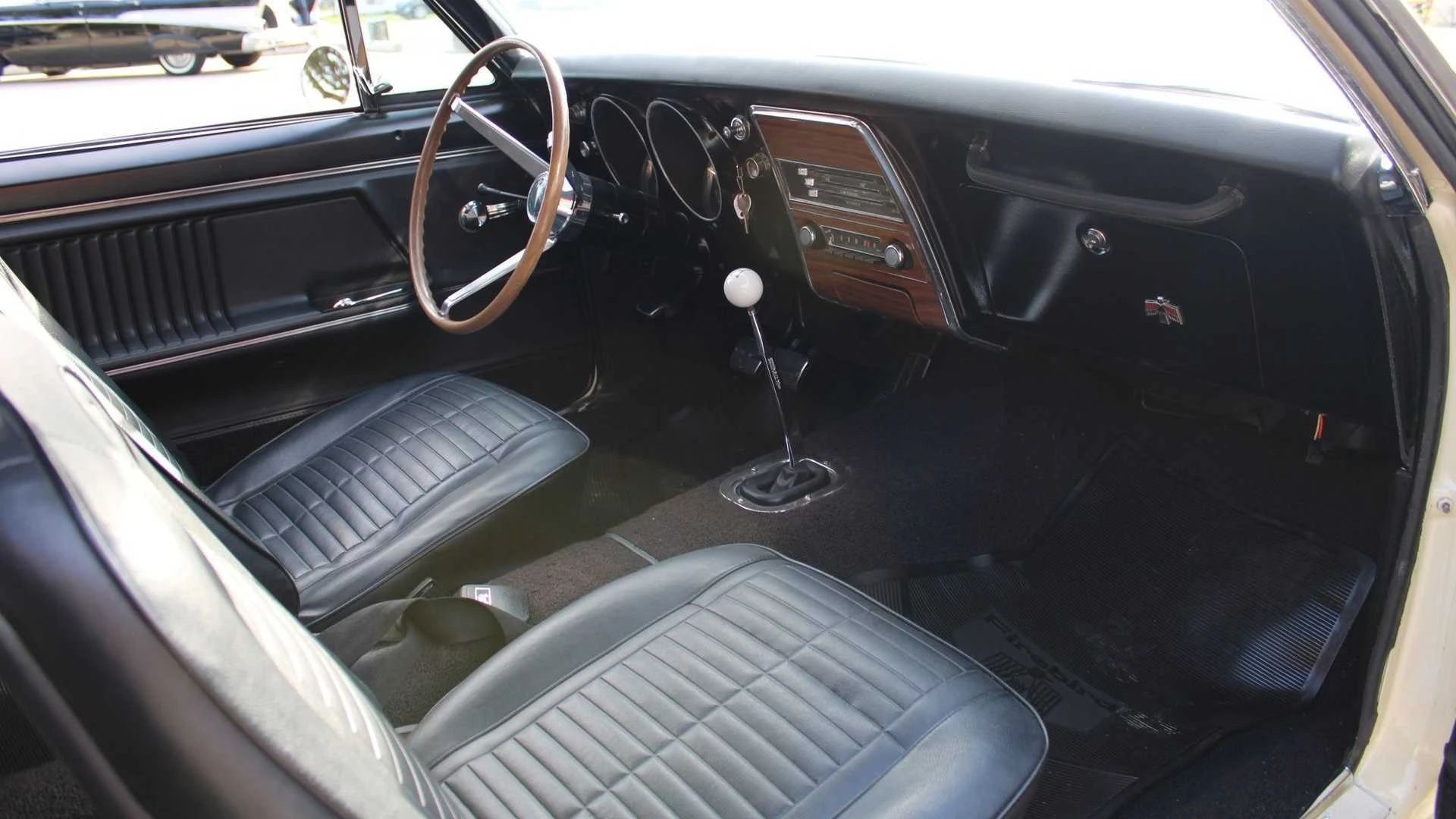 Dashboard of a 1967 Firebird convertible