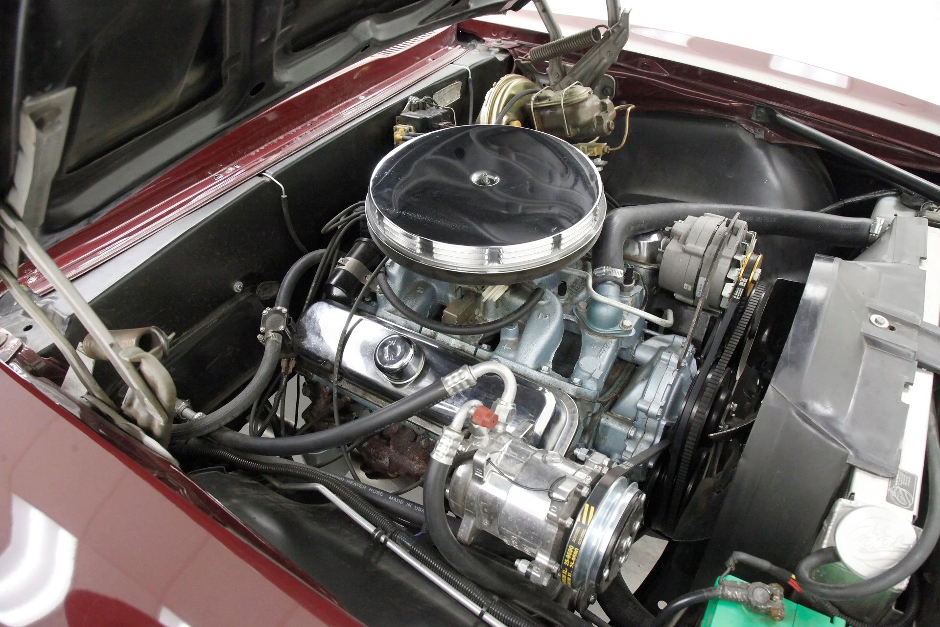 1967 Pontiac Firebird Sprint OHC Versus Firebird 400 (Vintage Car Life Comparison): Overhead Cam Versus Cubic Inches 21 400 engine in a Burgundy 1967 Firebird