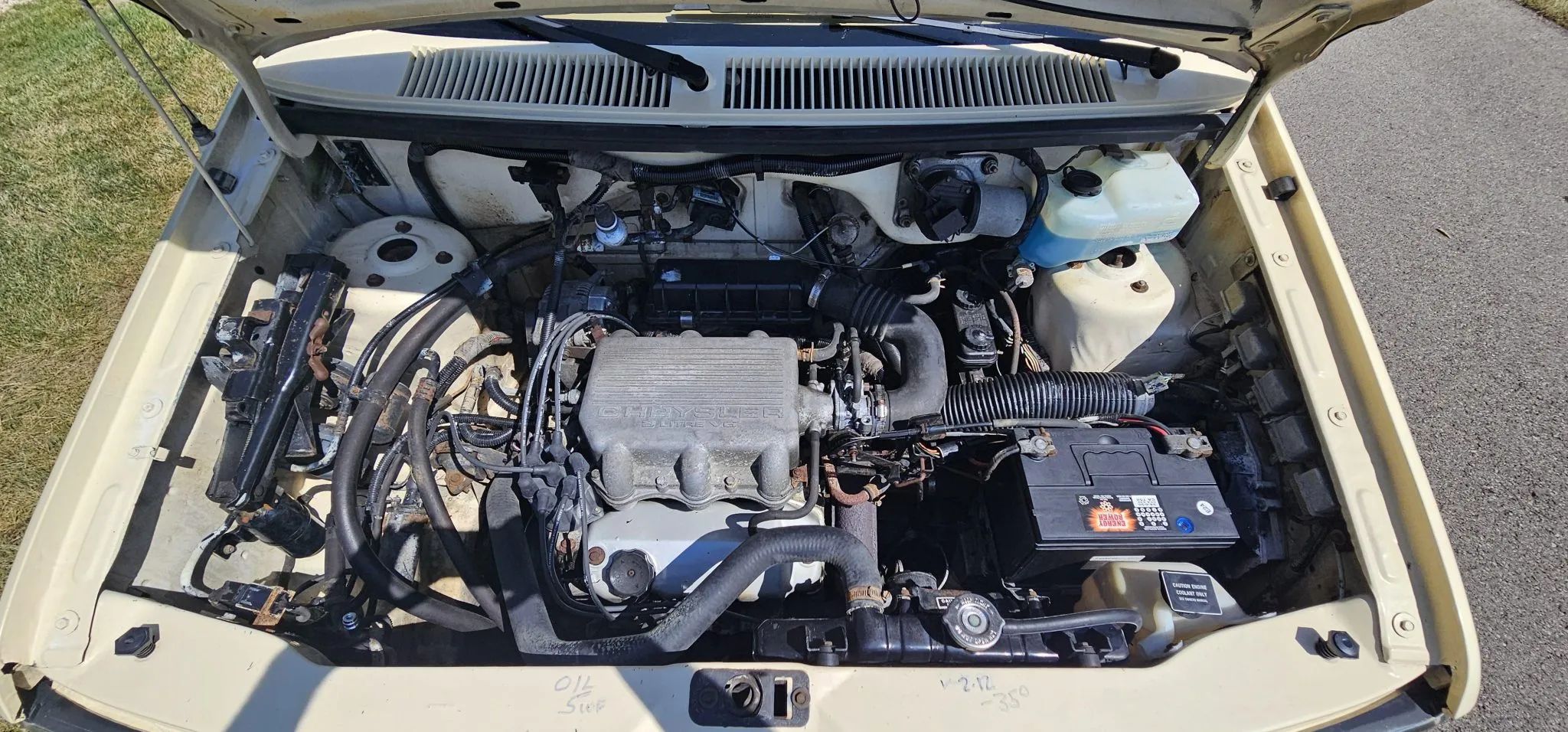 1989 Dodge Caravan Turbo and 1990 Plymouth Voyager Turbo: Rare Turbocharged Four-Cylinder Chrysler Minivans 6 Mitsubishi V-6 in a 1987 Dodge Caravan minivan