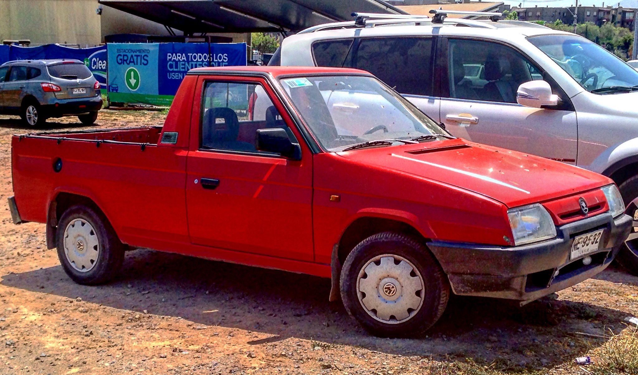 1991-1995 Škoda pickup in Chile
