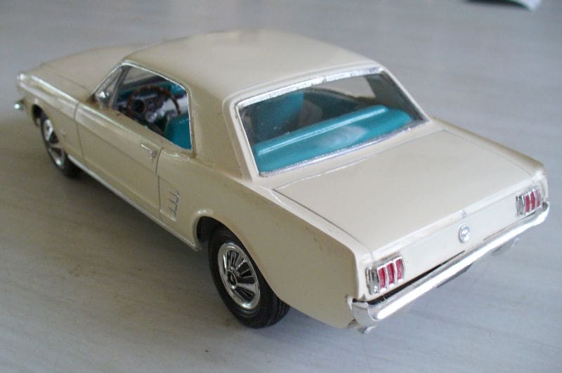 1965–1968 Ford Mustangs In Scale Model Form 7 66MustangW2