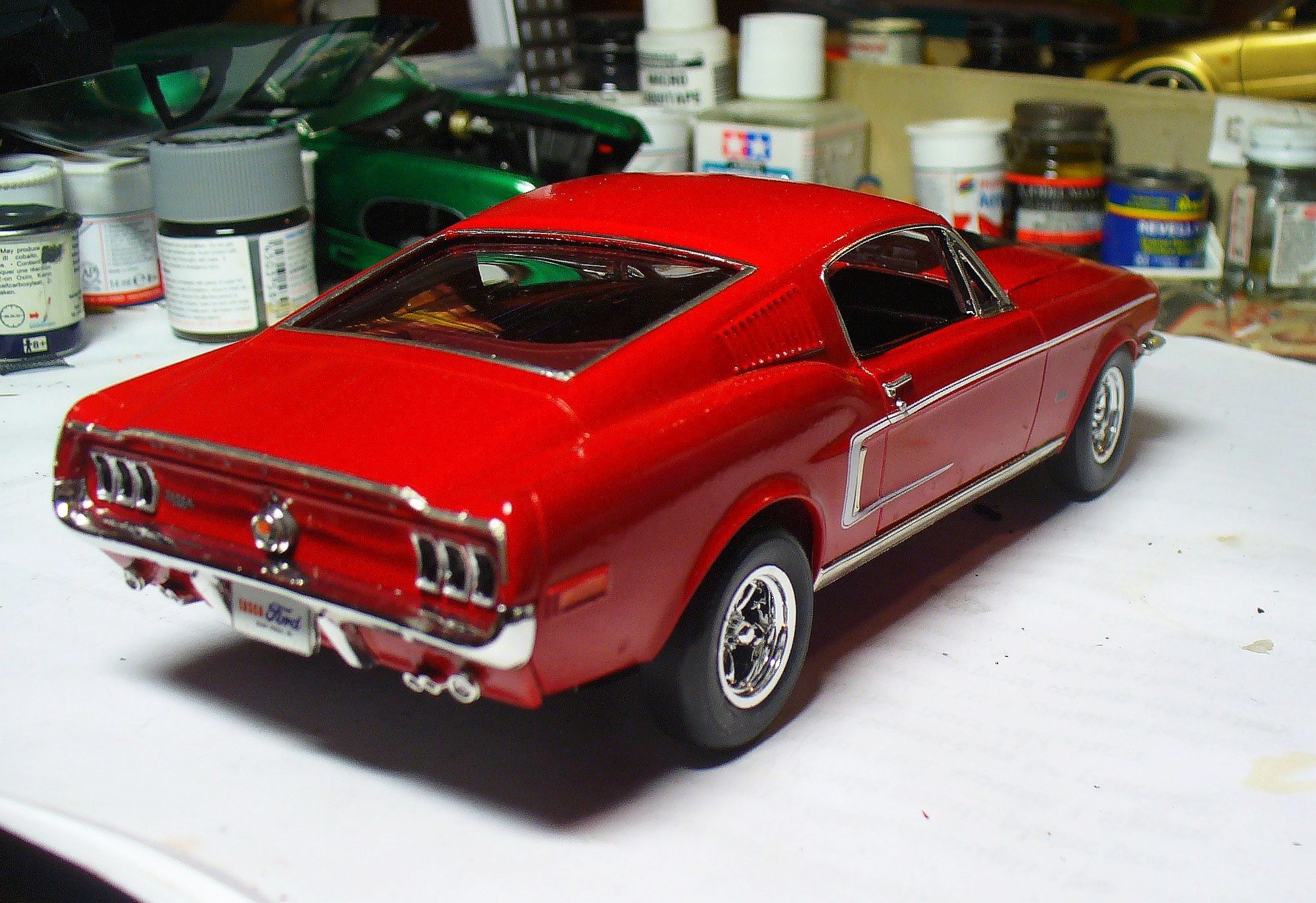 1965–1968 Ford Mustangs In Scale Model Form 13 68MustangR3