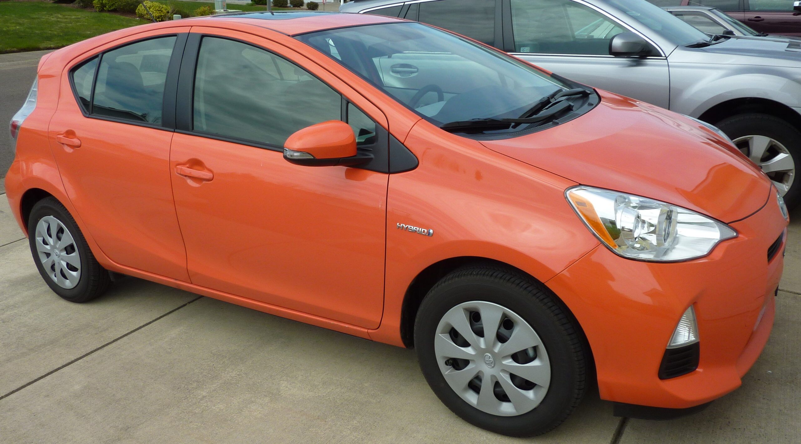 David Ks Prius C in Habanero from the CC Cohort scaled